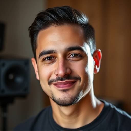 Headshot of Javier Rodriguez, founder and lead audio engineer of Sonic Sanctuary