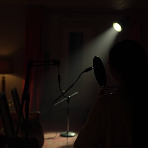 Still from the short film 'Silent Whispers', featuring voice over work recorded at Sonic Sanctuary
